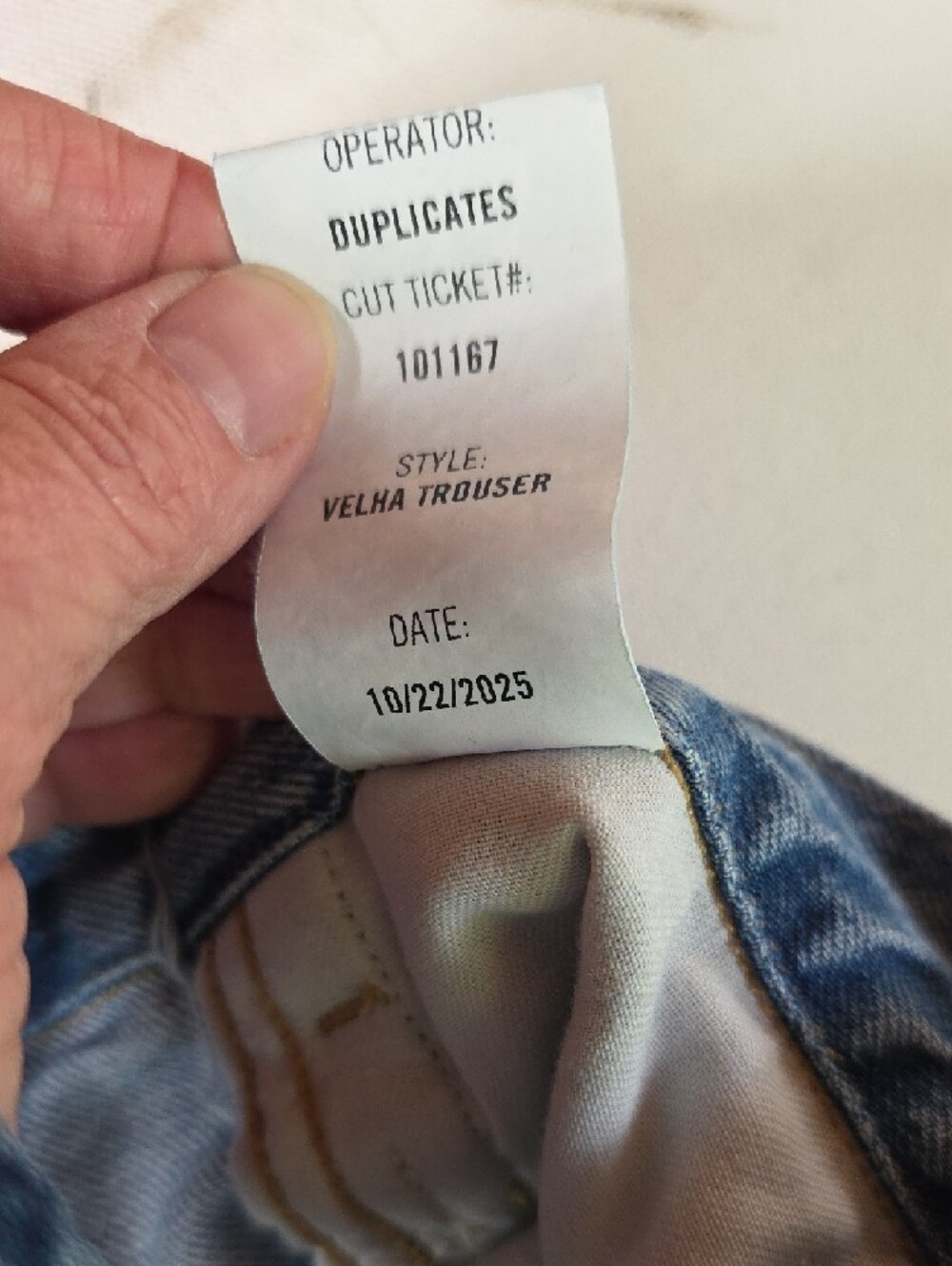 NEW RARE $288 CITIZENS OF HUMANITY VELHA TROUSER CUT JEANS IN GAMMA WASH SIZE 27 - Picture 10 of 10